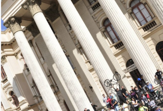 ciclistas na UFPR